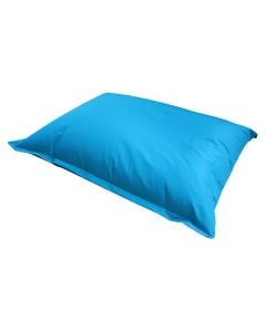 Pouffe, polyester, waterproof, polystyrene foam, turkuaz, 140x180xH25 cm