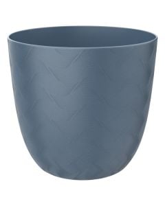 Vazo lulesh, plastike, blu, ø15.5 cm