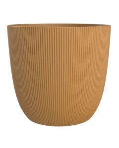 Vazo lulesh, Novelty, plastike, portokalli, Ø13.7 cm