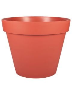 Vazo lulesh, plastike, portokalli, Ø80xH66 cm