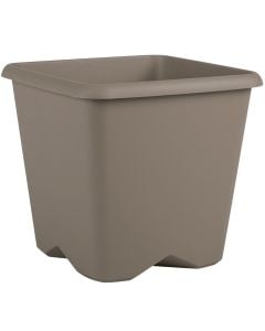 Vazo lulesh, plastike, kafe, Ø40xH40 cm