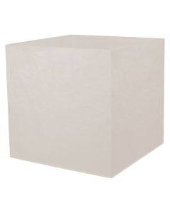 Flower pot, plastic, limenstone, 39xH39 cm