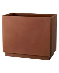 Vazo lulesh, plastike, portokalli, 64,5x34,5xH55 cm
