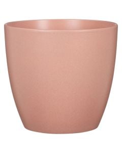 Flower pot, ceramic, dusty rose, 28x28xH25 cm
