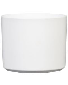 Flower pot, ceramic, panna, Dia.27.8xH25.8