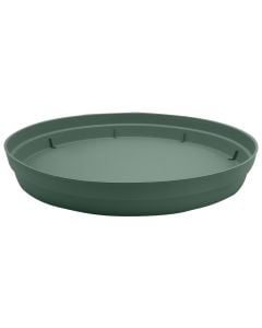 Pjatë për vazo lulesh, plastike, jeshile, Ø54 cm