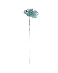 Decorative crystal spray, TIFFANY, metal and acrylic, blue, H70 cm