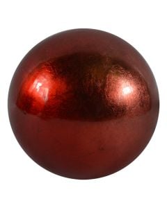 Decorative sphere, PINK GOLD, ceramic, pink, Ø12 xH12 cm