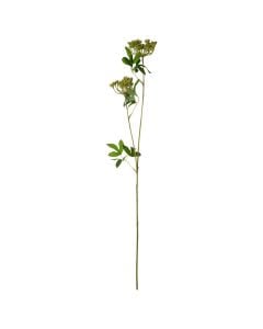 Artificial flower, plastic, green, H96 cm