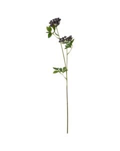 Artificial flower, plastic, green, H96 cm