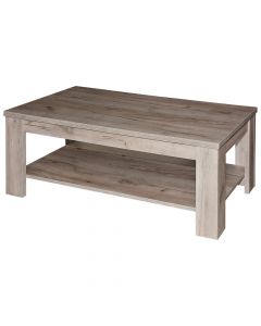 Coffee table, KS OSCARS, melamine, oak, 120x60xH41.5 cm