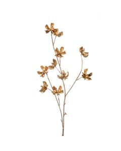 Lule artificiale, COTTON, plastike, floriri, H63 cm