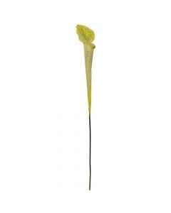 Artificial flower, yellow, plastic, 105 cm