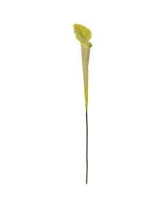 Artificial flower, yellow, plastic, 105 cm
