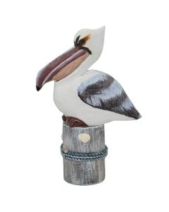 Wooden decorative sea bird, 29x9xH33 cm