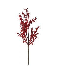 Artificial flower, plastic, red, H110 cm