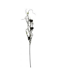 Lule artificiale, plastike, zezë, H100 cm