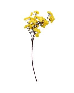 Artificial flower, plastic, yellow, H60 cm