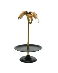 Mbajtëse dekoruese, metallic, golden, dia.33 xH56.5 cm