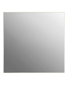 Pasqyrë, SARDINIA, xham, lisi / zezë, 80x2xH80 cm