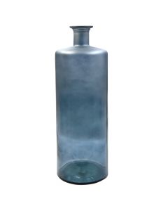 Decorative vase, glass, anthracite, Ø25 xH75 cm