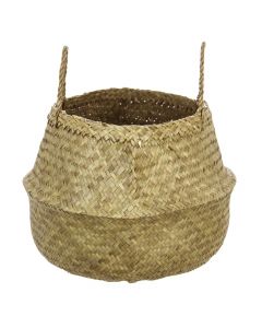 Wicker basket, straw, natural, 40 cm