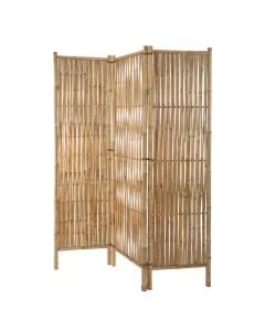 Room screen divider, bamboo, natural, 135x3xH170 cm