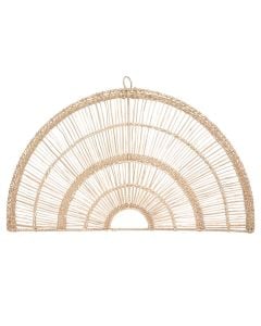 Dekor muri, kashtë, kafe, 60xH35 cm