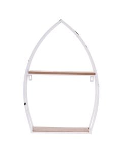 Raft muri, varkë, metalike, e bardhë