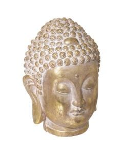 Objekt dekorativ, Buddha, oksid magnezi, floriri, Ø23.5 xH34 cm