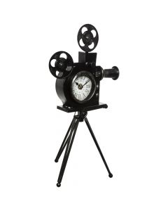 Objekt dekorativ, Kamera, metal/qelq, zezë, 29.5x24.5xH51.5 cm