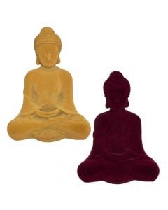 Objekt dekorativ, Buddha, poliresinë, të ndryshme, 17.5x11.5xH22 cm