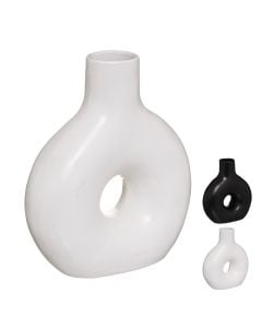 Decorative vase, ceramic, assorted, 17 xH21 cm