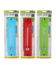 Thermometer, -40°C +50°C, assorted, 29.5x7 cm