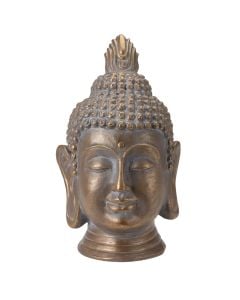 Objekt dekorativ, Buddha, oksid magnezi, bronzi, 26x25xH41 cm