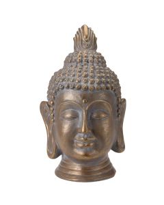 Decorative object, Buddha, magnesium oxide, bronze, 41x39xH81 cm