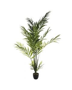 Lule artificiale, Areca Palm, polieteilen/metal/Eva, jeshile/e zezë, 130x120xH235cm