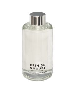 Rimbushës për aromatizues ambienti, Lily, 200 ml, aromë Lule zambaku, xham/vaj, blu, 6xH13cm