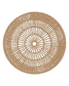 Dekorues muri, Seav, metal/letër, bezhë, 76x1 cm