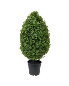 Artificial tree, Grass, in pot, plastic, green, 82 cm