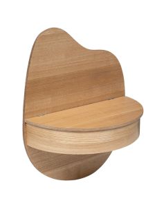 Raft dekorativ,Giuseppe, Mdf, bezhë, 49xH39 cm