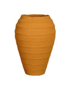 Decorative vase, Kato, terracotta, brown, Ø24xH34 cm