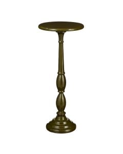 Side table, Duco, aluminum, green, Ø25xH61 cm