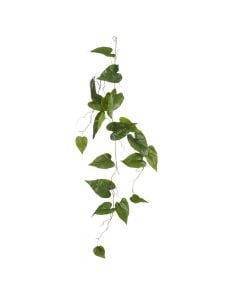 Bimë artificiale, Philodendron, plastike, jeshile, 115x37xH10 cm