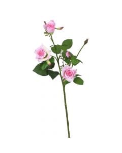Lule artificiale, Rose, plastike, rozë, 60 cm