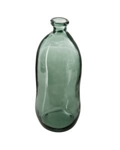 Decorative vase, glass, green, Ø34xH73 cm