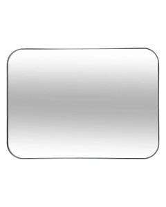 Pasqyrë dekoruese, Tamara, metalike, e zezë, 55xH75 cm