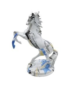 Decorative object, Horse, porcelain, white, 26x15xH32 cm