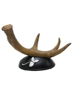 Decorative object, porcelain, brown/black, 18xH26 cm