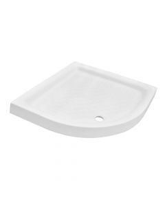 Porcelain shower tray.90x90xH10cm